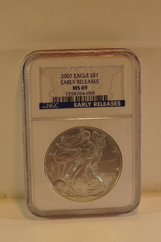 Graded American Silver Eagle