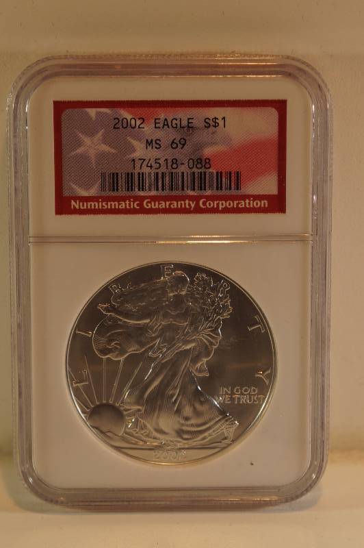 Graded American Silver Eagle