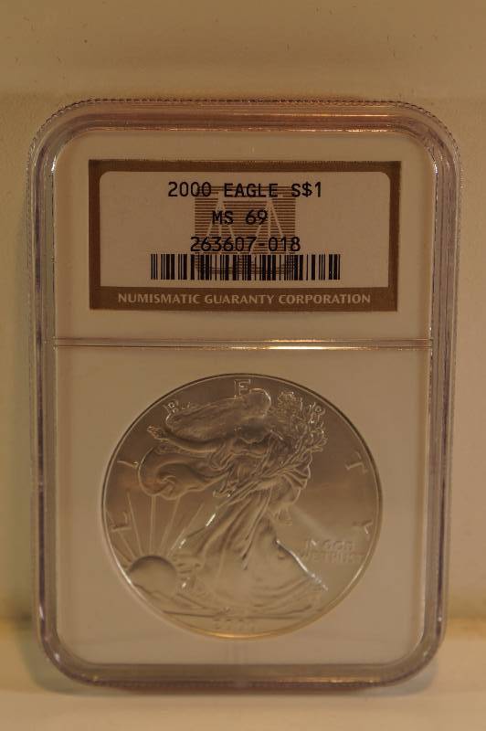 Graded American Silver Eagle
