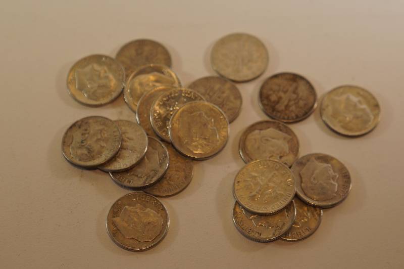 90% Silver Roosevelt Dimes