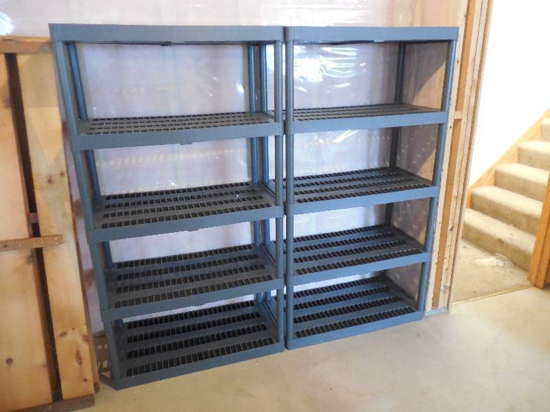 2 SHELVING LOT