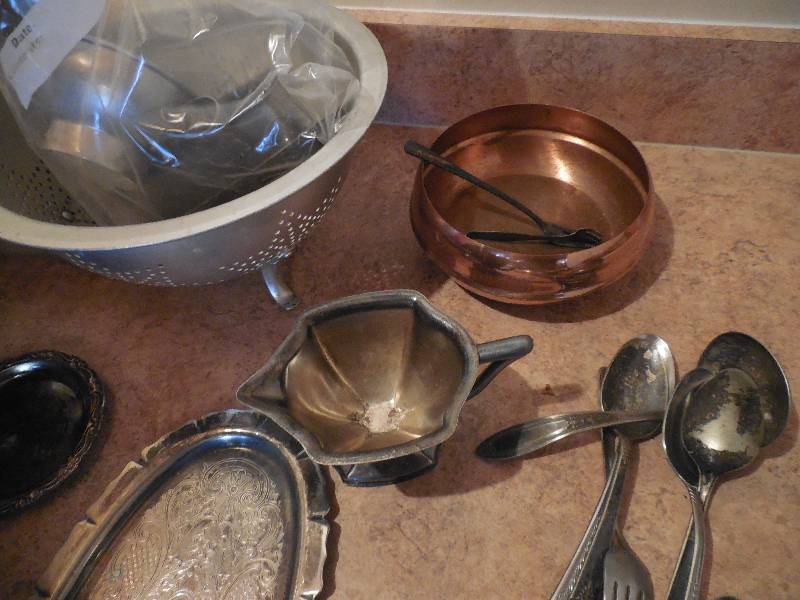 WM ROGERS SILVEER DISH LOT