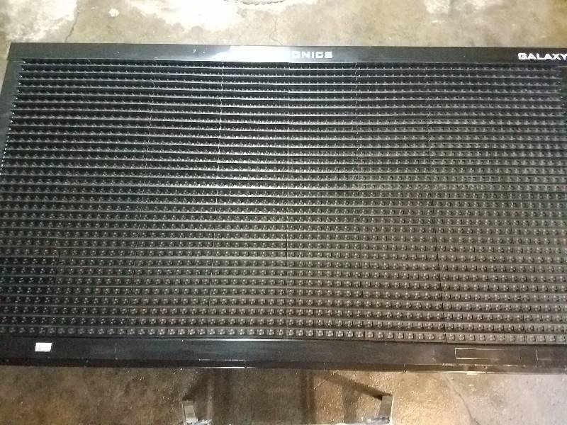 lot 1 image: Daktronics Galaxy Outdoor LED Sign - Tested, Works