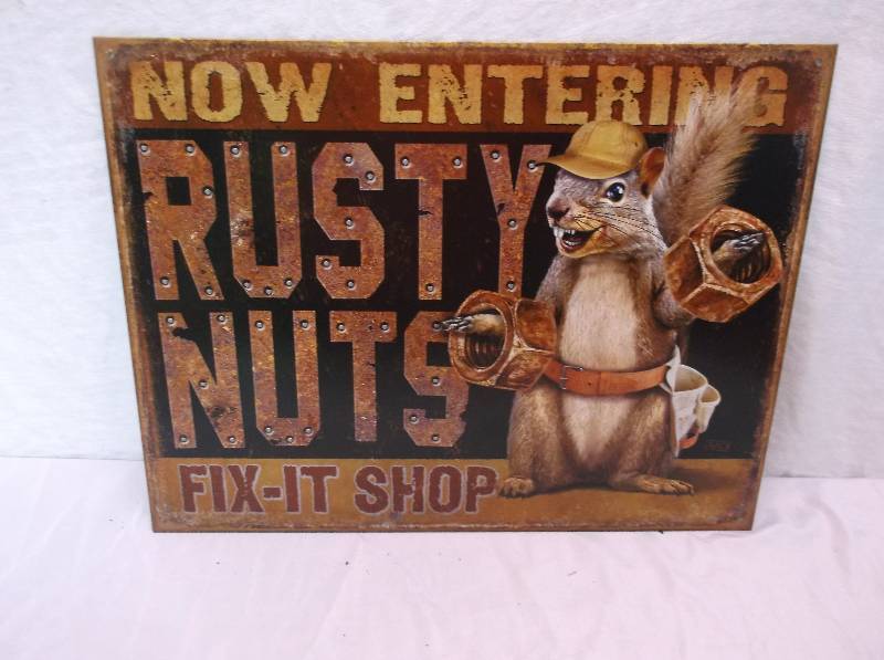 lot 5 image: Collectible Sign