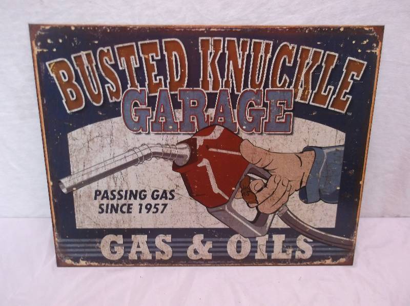 lot 9 image: Collectible Sign