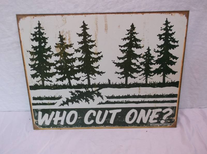 lot 14 image: Collectible Sign