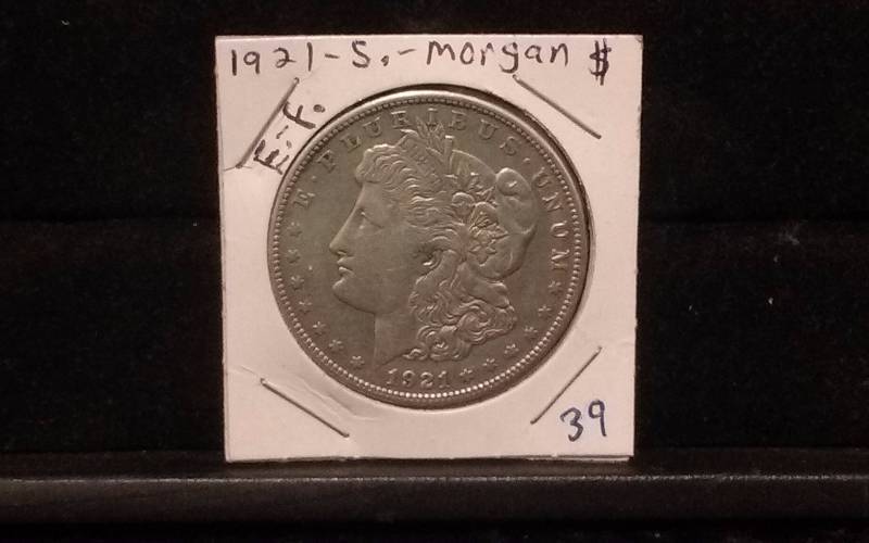 1921S Morgan Dollar, 90% silver