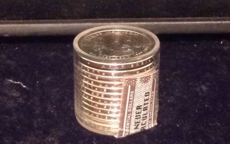Lot - Presidential $1 Coins - James Madison, $12 face value
