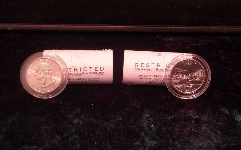 Lot - Minnesota State Quarters, BU, P&D, appx 40 quarters