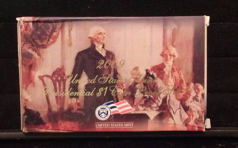2009 US Mint Presidential $1 Proof set