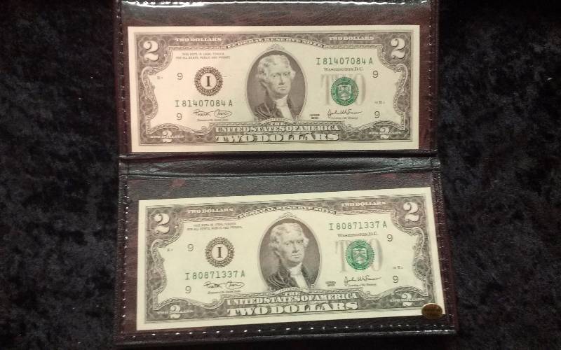 Lot - 2003 $2 Uncirculated Notes