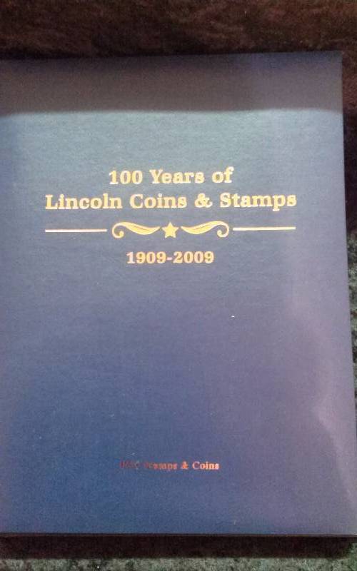 Lincoln Coins & Stamps  - Not complete set