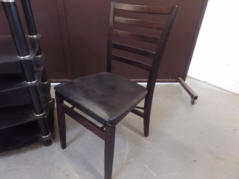 Media Center and Chair