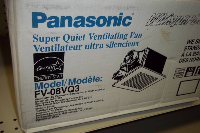 lot 42 image: Ventilation fan, missing grill