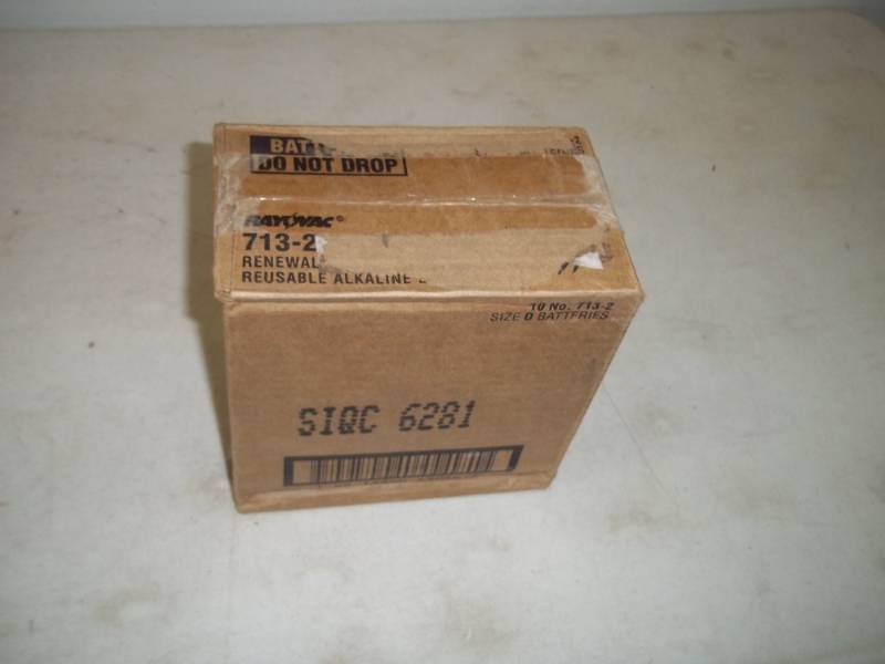 lot 57 image: 10 2 pks of Rayovac Reusable D Batteries