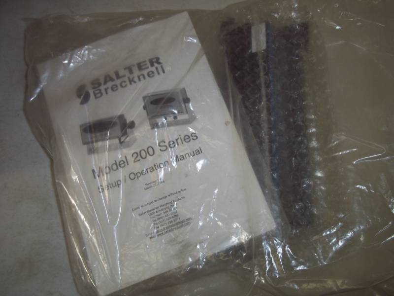 lot 60 image: Salter model 200E Scalar screen