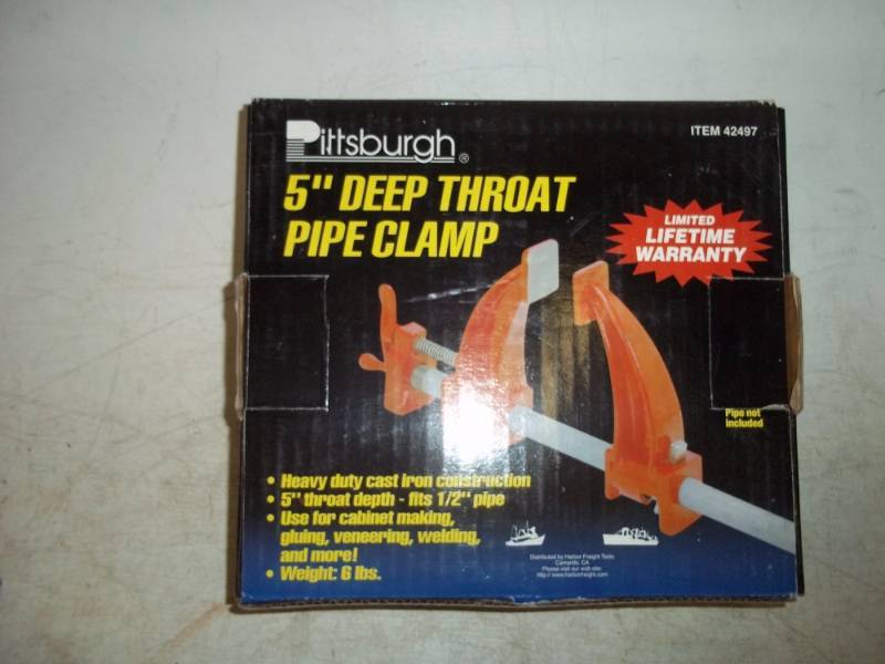 lot 106 image: 5 Pipe Clamp