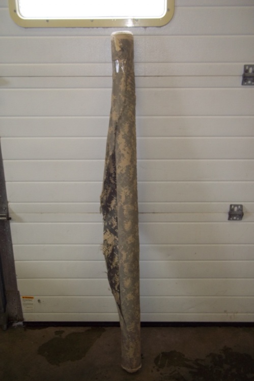 lot 177 image: Partial roll of digital camo cloth 62 Wide