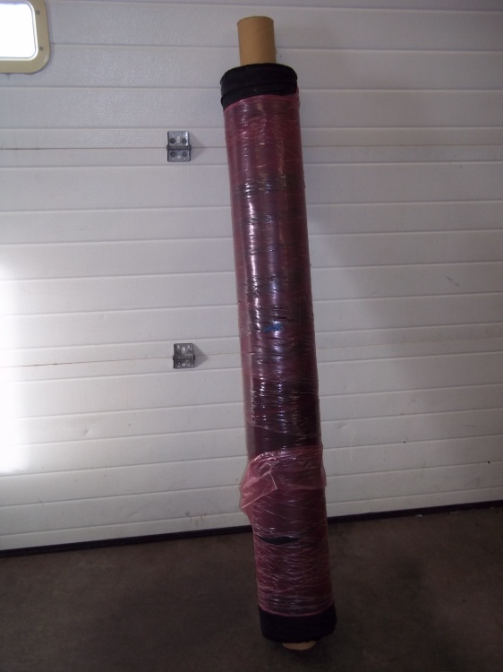 lot 277 image: Roll of black coat liner 57