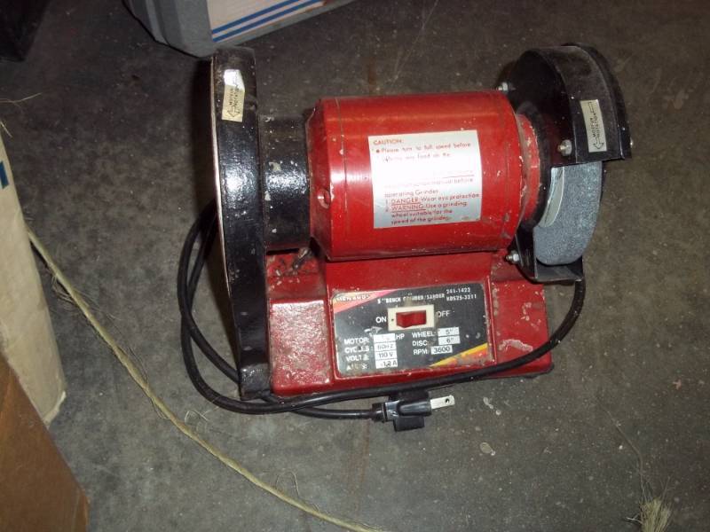 lot 321 image: 5 15hp Bench grinder