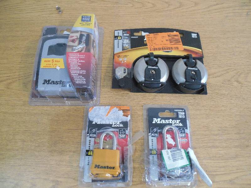 lot 33 image: MASTER PADLOCK LOT