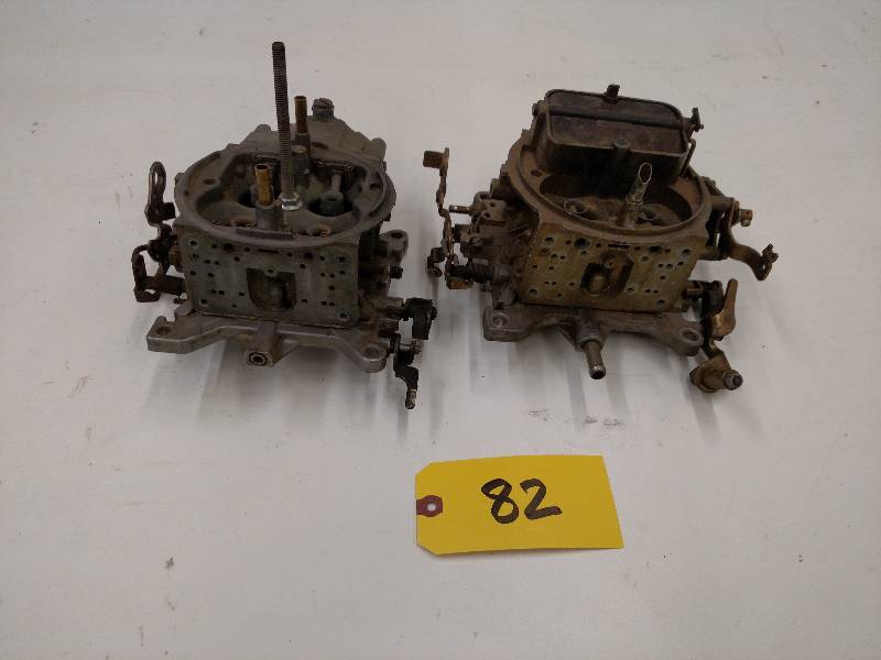 (2) 4 bbl. Holley Carbs. For Parts...
