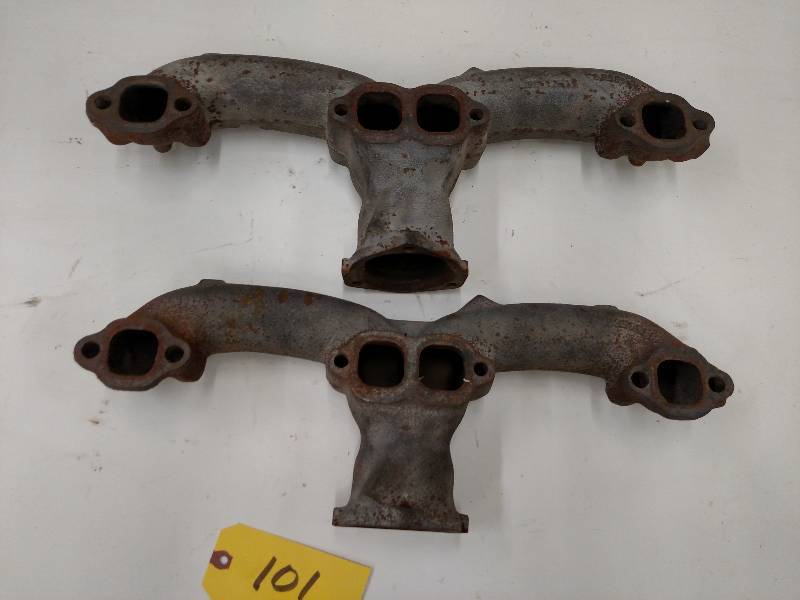 (2) Corvette Center Dump Exhaust Ma... | Racer's Exchange | K-BID