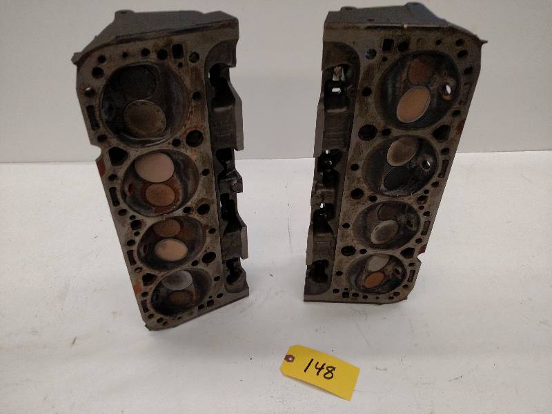(2) SB Chev Heads, Casting # 920, I...