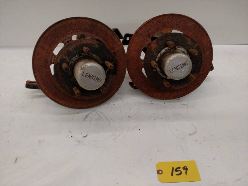 (2) 5X5 Hubs & Spindles...