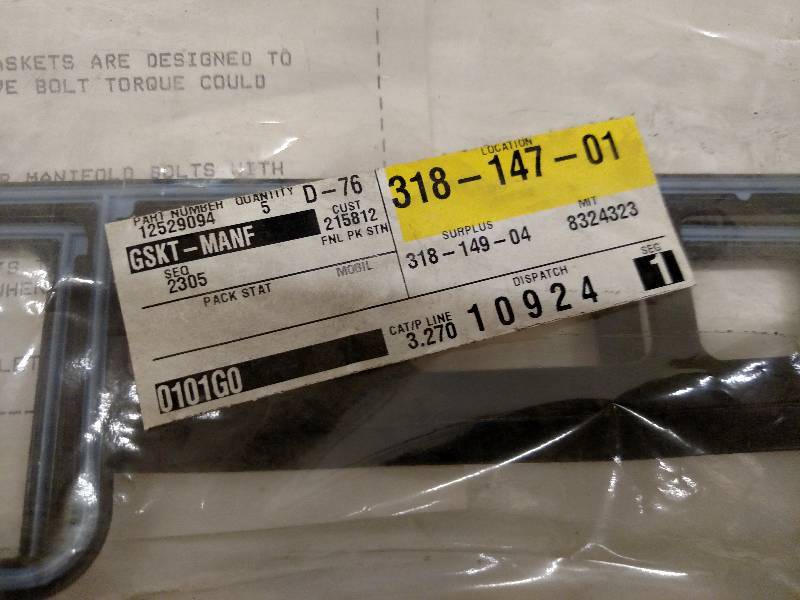 Asstd Gaskets...