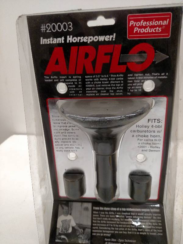 (3) Airflo Instant Horsepower Carb....