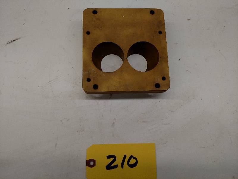Quadra Jet 4 bbl. to Holley 2 bbl. Carb. Spacer, 1 12 EWT