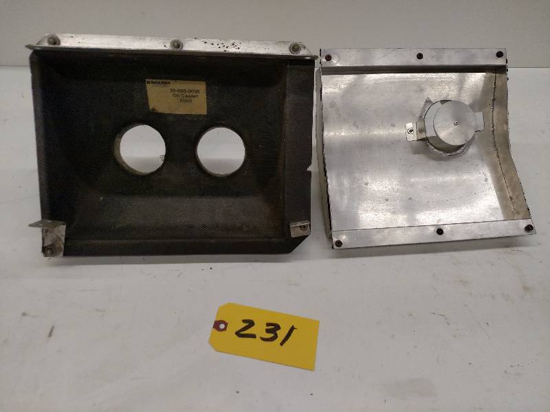 Asst Oil Cooler Duct Parts...