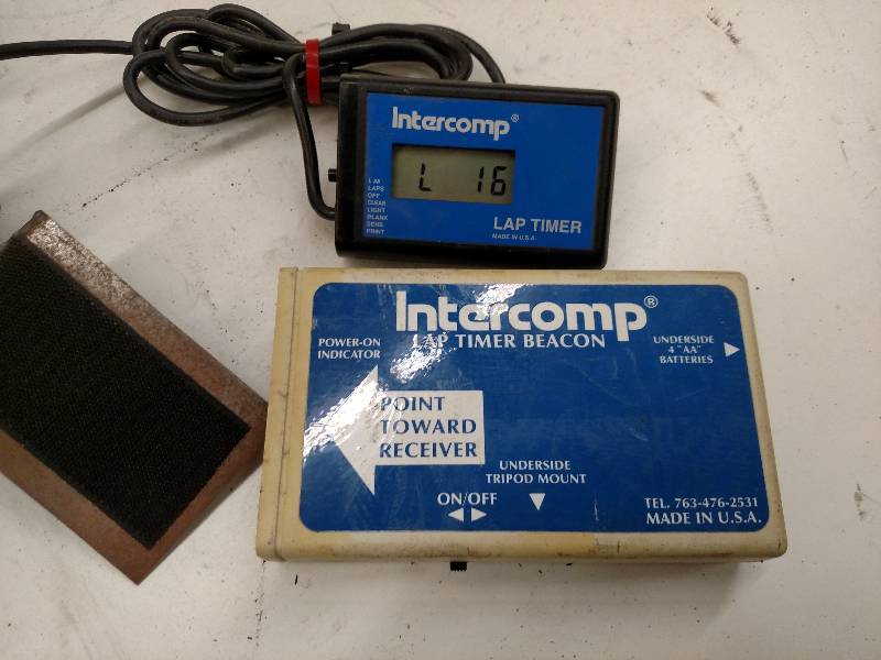 InterComp Lap Timer, Works...