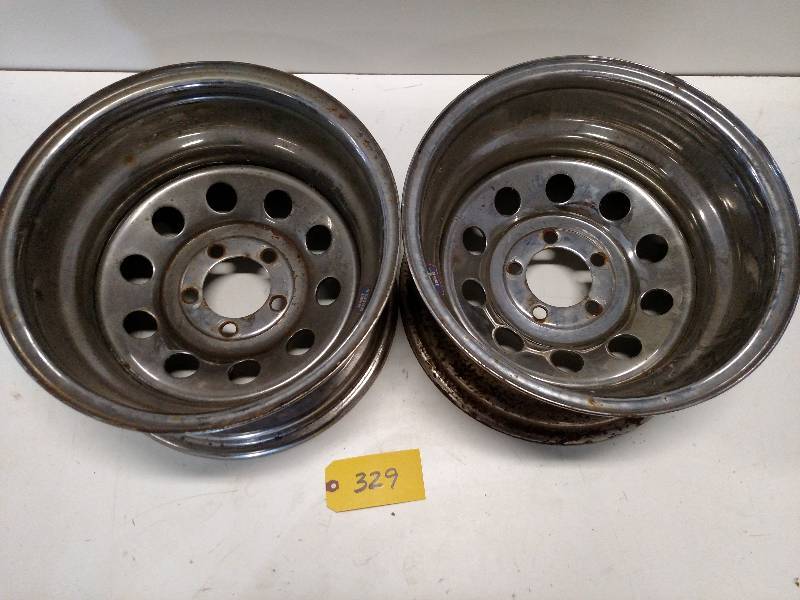 (2) 15 x 8 Rims, 5 x 4 12, 2 BS...