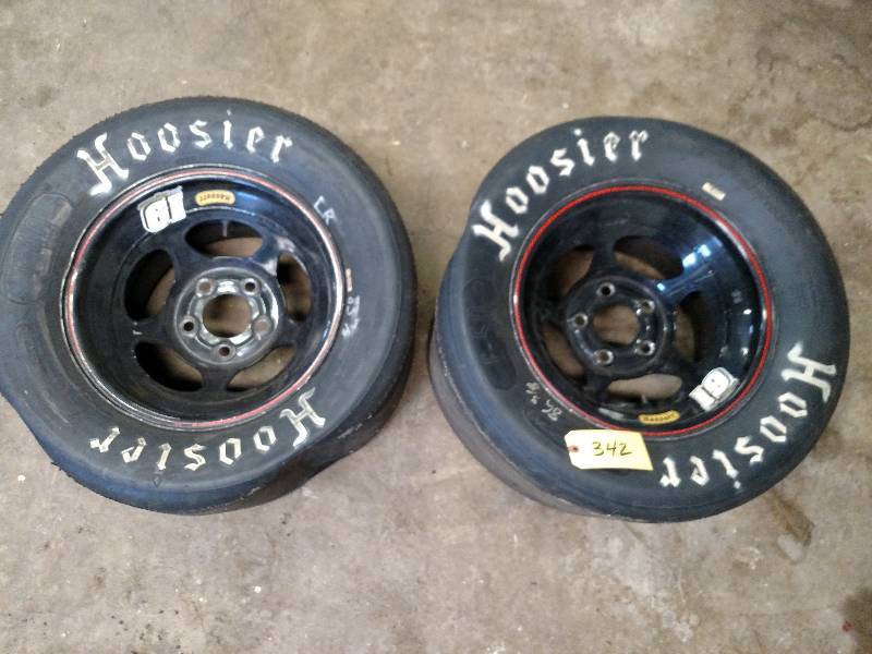 (2) Diamond 15 x 10 Rims with Tires...
