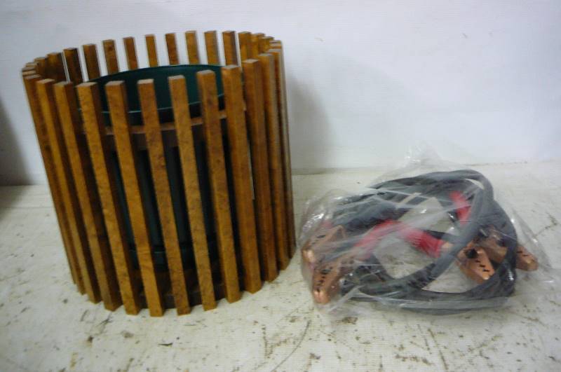 Jumper Cables & Flower Pot