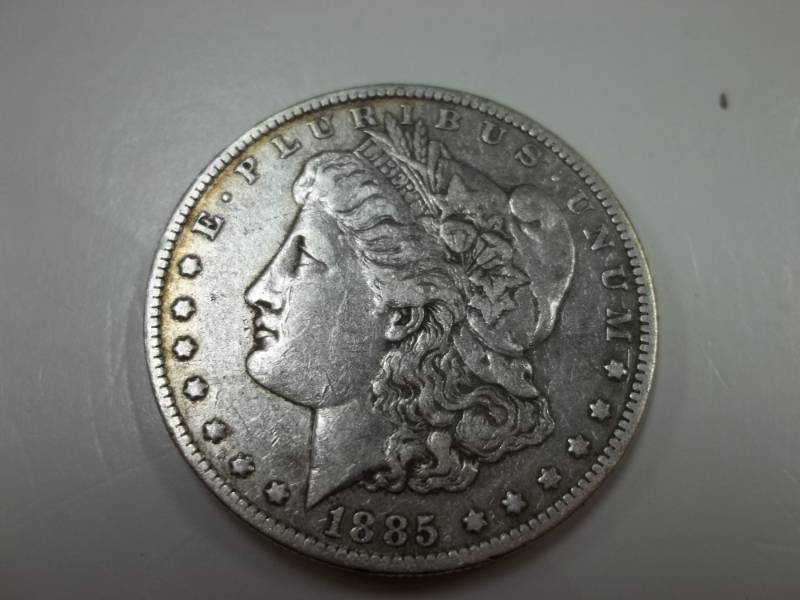 1885 Morgan Silver Dollar 90% Silver