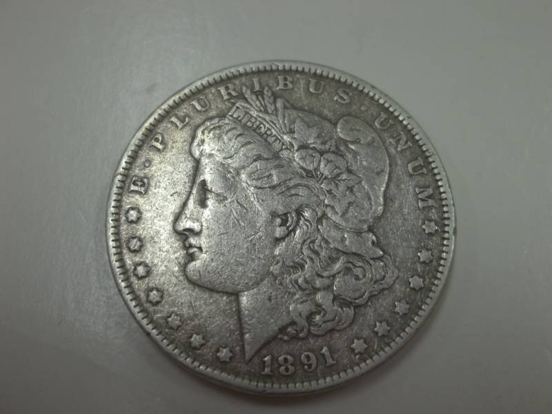 1891 Morgan Silver Dollar 90% Silver