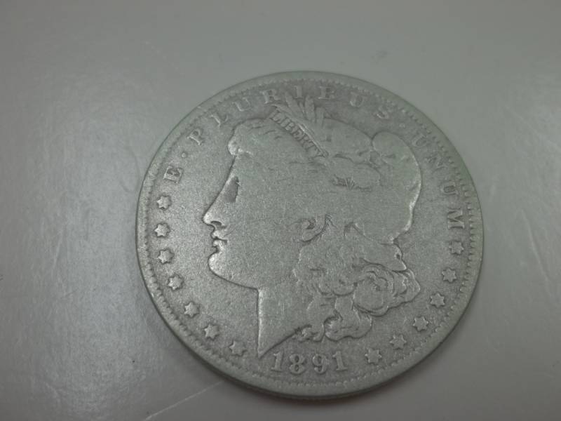 1891 Morgan Silver Dollar 90% Silver