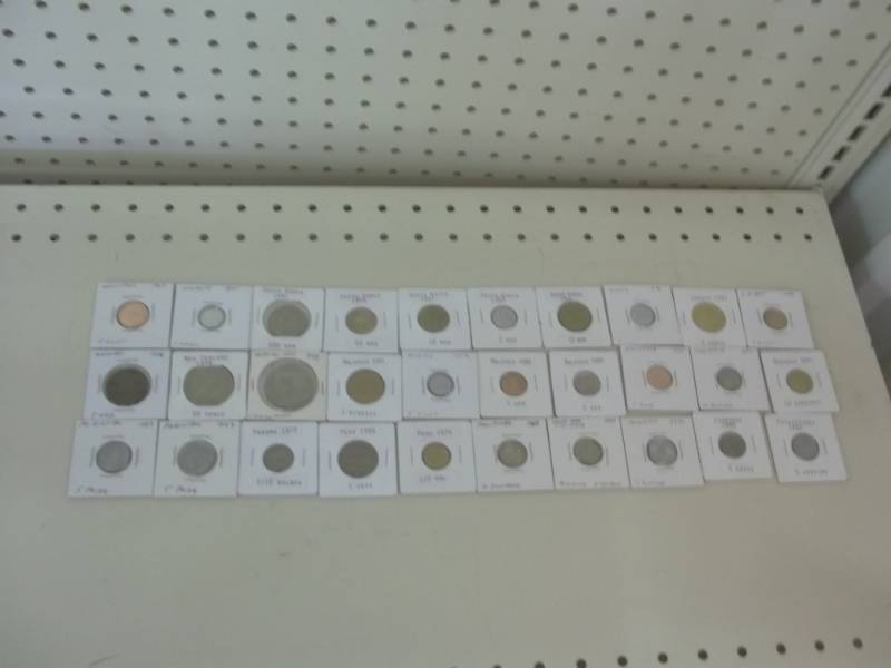 30 Foreign Coins