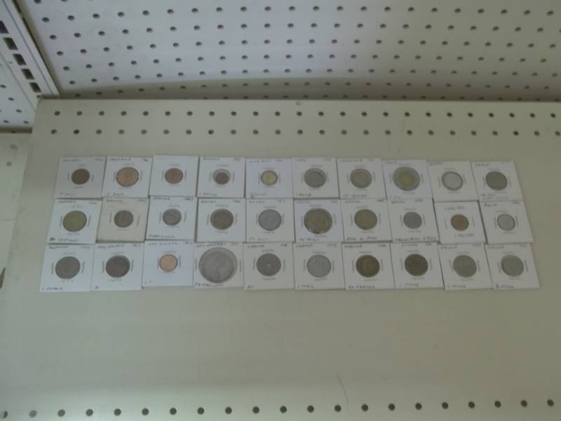 30 Foreign Coins