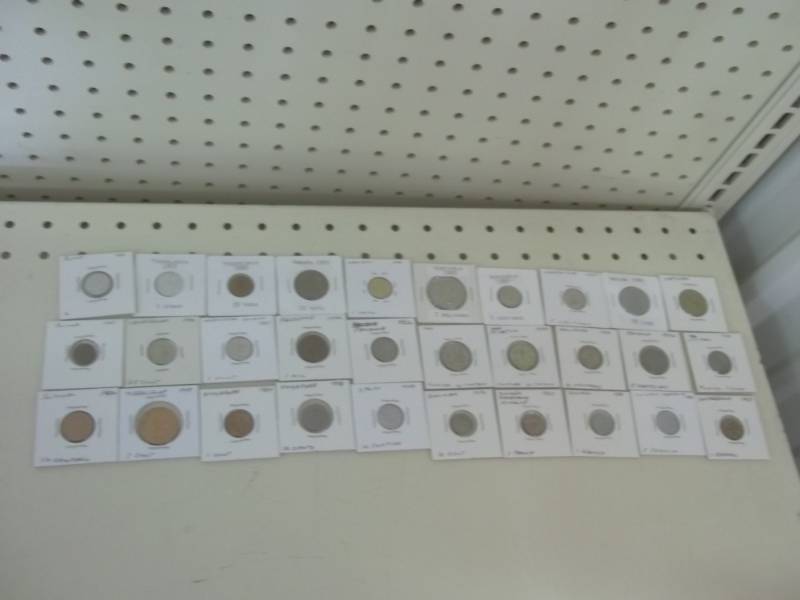 30 Foreign Coins