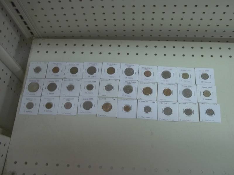 30 Foreign Coins
