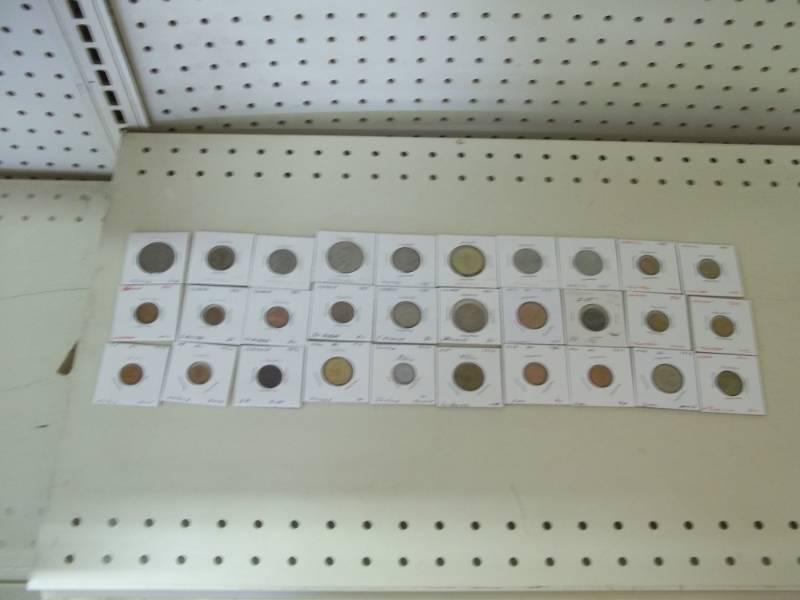 30 Foreign Coins