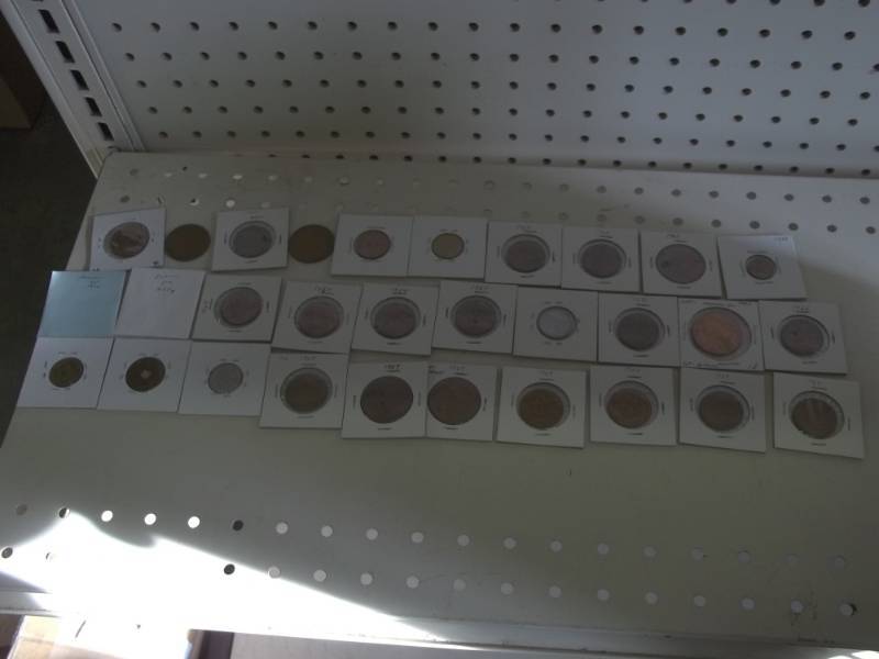30 Foreign Coins