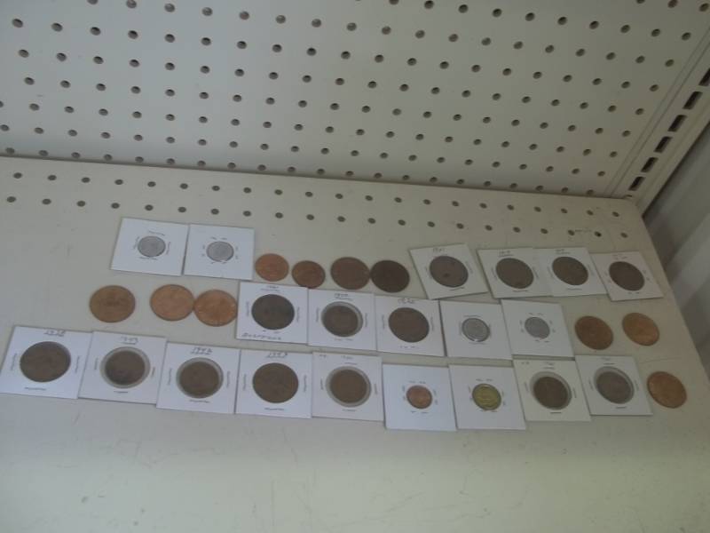 30 Foreign Coins