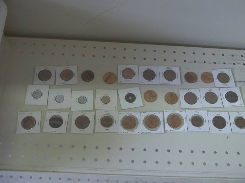 30 Foreign Coins