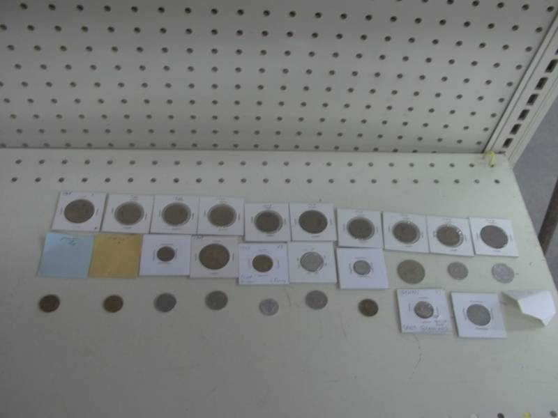 30 Foreign Coins