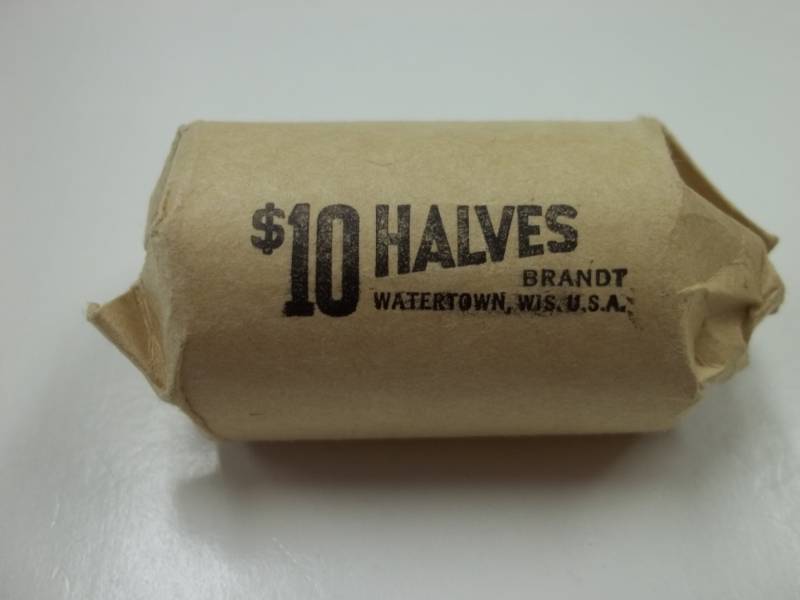 $10.00 Roll of Kennedy Half Dollars assorted years